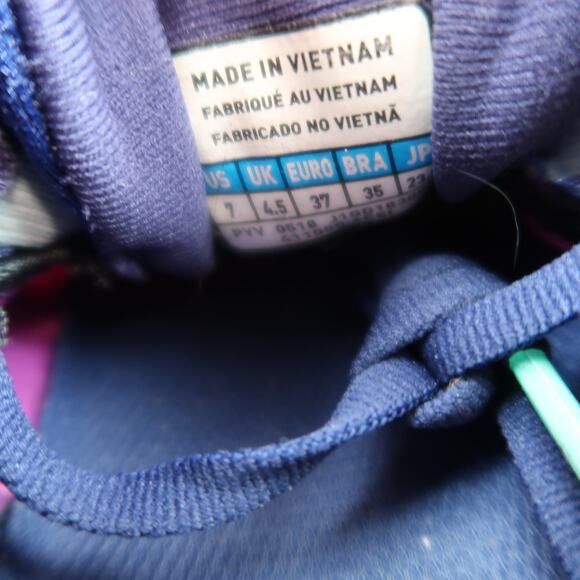 Mizuno Shoes Womens 7 Wave Shadow 2 Road Running Sneaker Athletic Trainer Purple - Picture 13 of 13